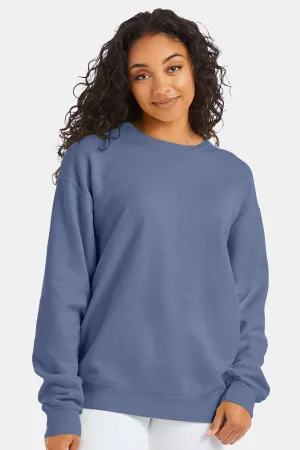 ComfortWash By Hanes Mens Crewneck Sweatshirt - Saltwater Blue  Buy at Clothing Comfortwash-By-Hanes