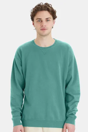 ComfortWash By Hanes Mens Crewneck Sweatshirt - Spanish Moss Green  Buy at Clothing Comfortwash-By-Hanes