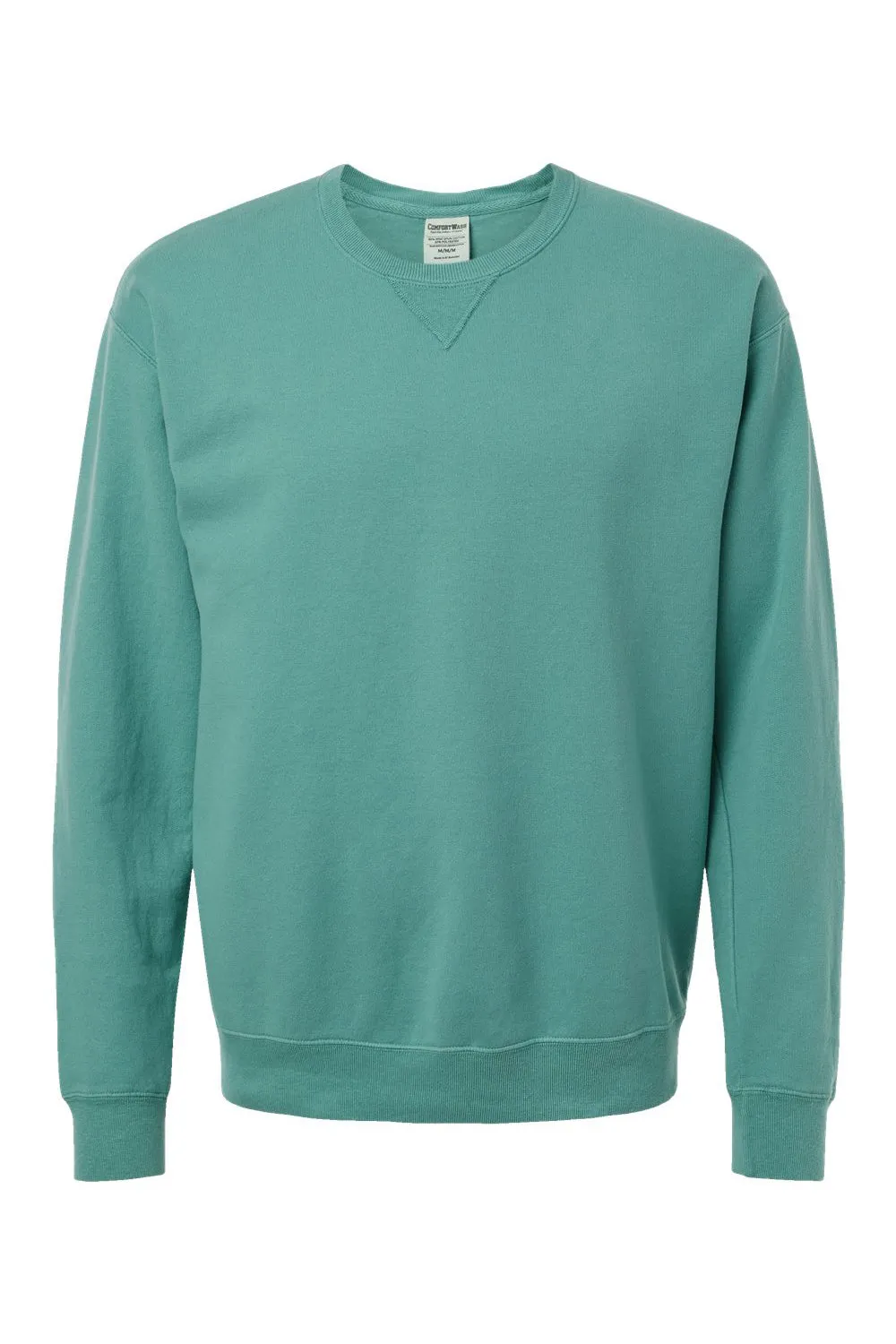ComfortWash By Hanes Mens Crewneck Sweatshirt - Spanish Moss Green  Buy at Clothing Comfortwash-By-Hanes