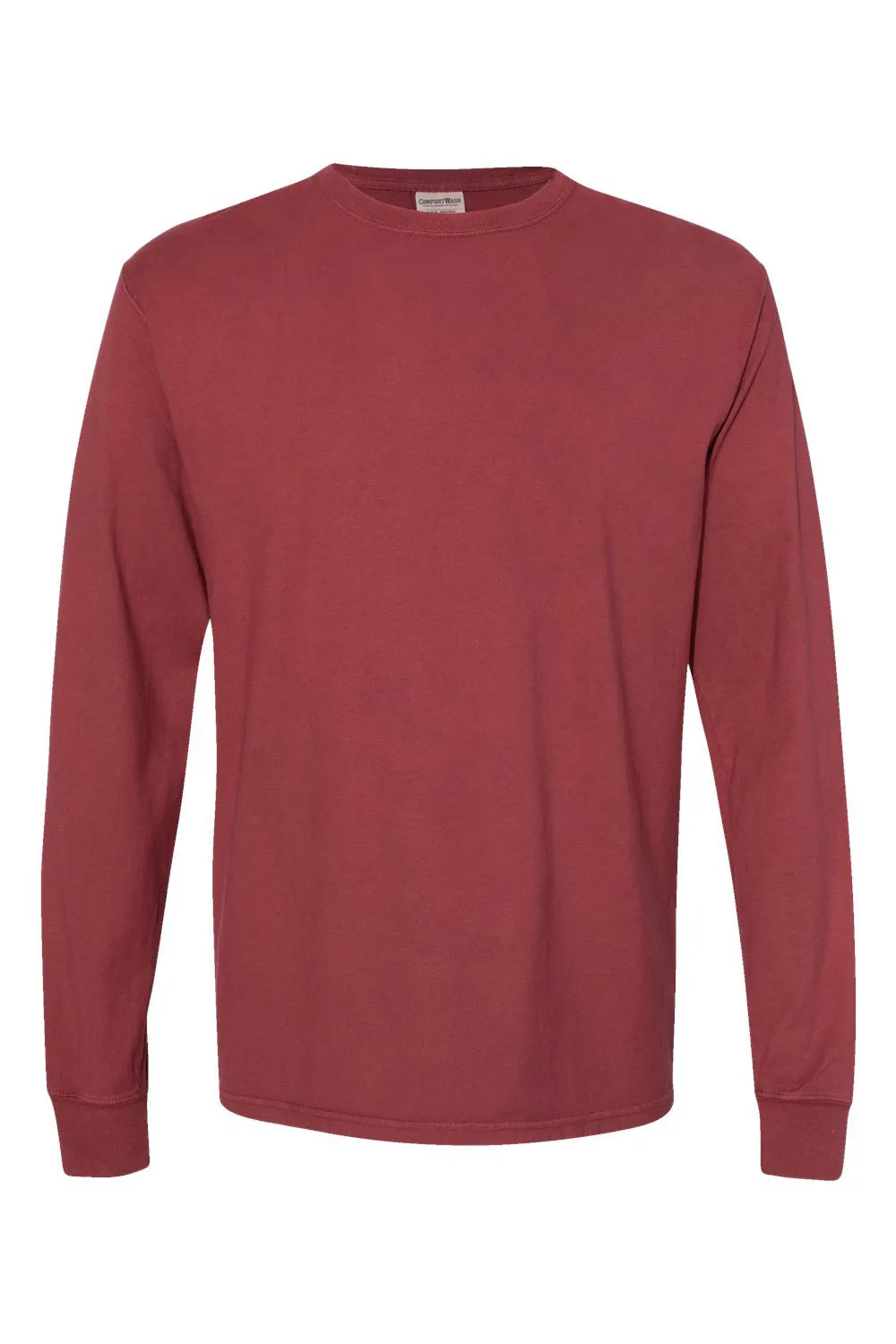ComfortWash By Hanes Mens Long Sleeve Crewneck T-Shirt - Cayenne Red  Buy at Clothing Comfortwash-By-Hanes