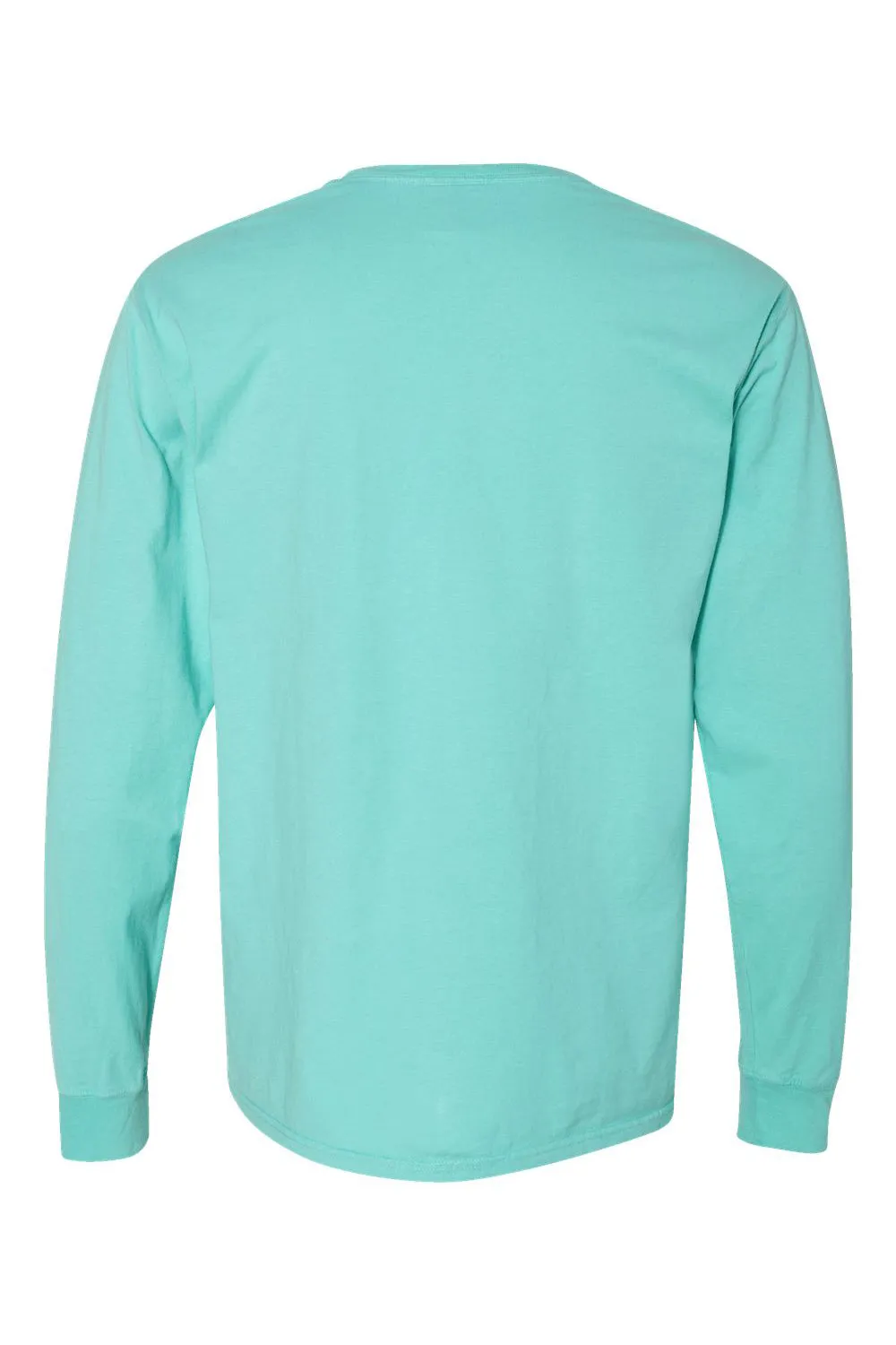 ComfortWash By Hanes Mens Long Sleeve Crewneck T-Shirt - Mint Green  Buy at Clothing Comfortwash-By-Hanes