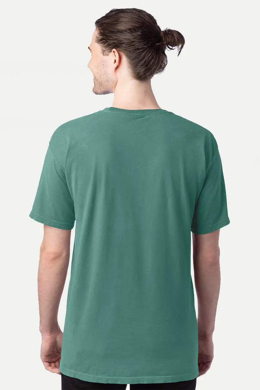 ComfortWash By Hanes Mens Short Sleeve Crewneck T-Shirt - Cactus Green  Buy at Clothing Comfortwash-By-Hanes