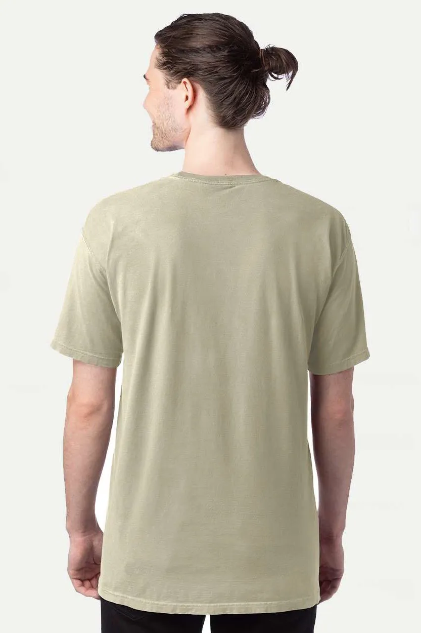 ComfortWash By Hanes Mens Short Sleeve Crewneck T-Shirt - Faded Fatigue Green  Buy at Clothing Comfortwash-By-Hanes