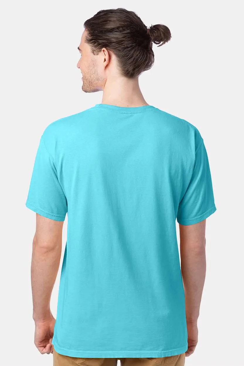 ComfortWash By Hanes Mens Short Sleeve Crewneck T-Shirt - Freshwater Blue  Buy at Clothing Comfortwash-By-Hanes