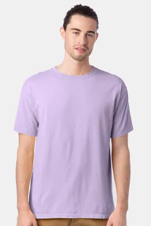 ComfortWash By Hanes Mens Short Sleeve Crewneck T-Shirt - Future Lavender Purple  Buy at Clothing Comfortwash-By-Hanes