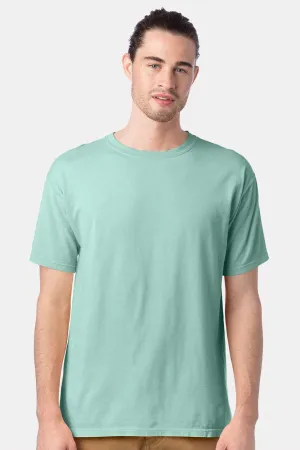 ComfortWash By Hanes Mens Short Sleeve Crewneck T-Shirt - Honeydew Green  Buy at Clothing Comfortwash-By-Hanes