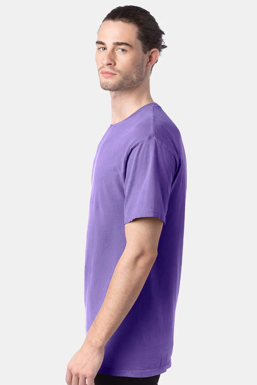 ComfortWash By Hanes Mens Short Sleeve Crewneck T-Shirt - Lavender Purple  Buy at Clothing Comfortwash-By-Hanes