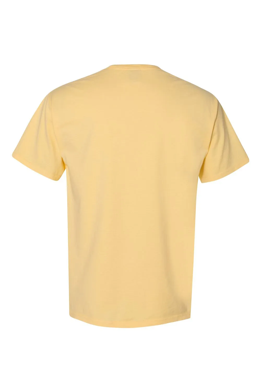 ComfortWash By Hanes Mens Short Sleeve Crewneck T-Shirt - Summer Squash Yellow  Buy at Clothing Comfortwash-By-Hanes
