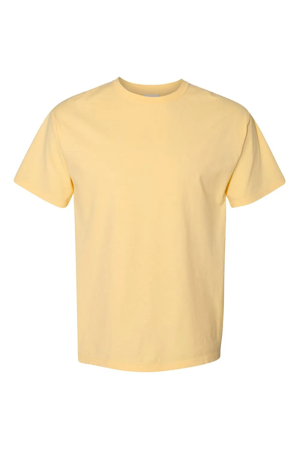 ComfortWash By Hanes Mens Short Sleeve Crewneck T-Shirt - Summer Squash Yellow  Buy at Clothing Comfortwash-By-Hanes