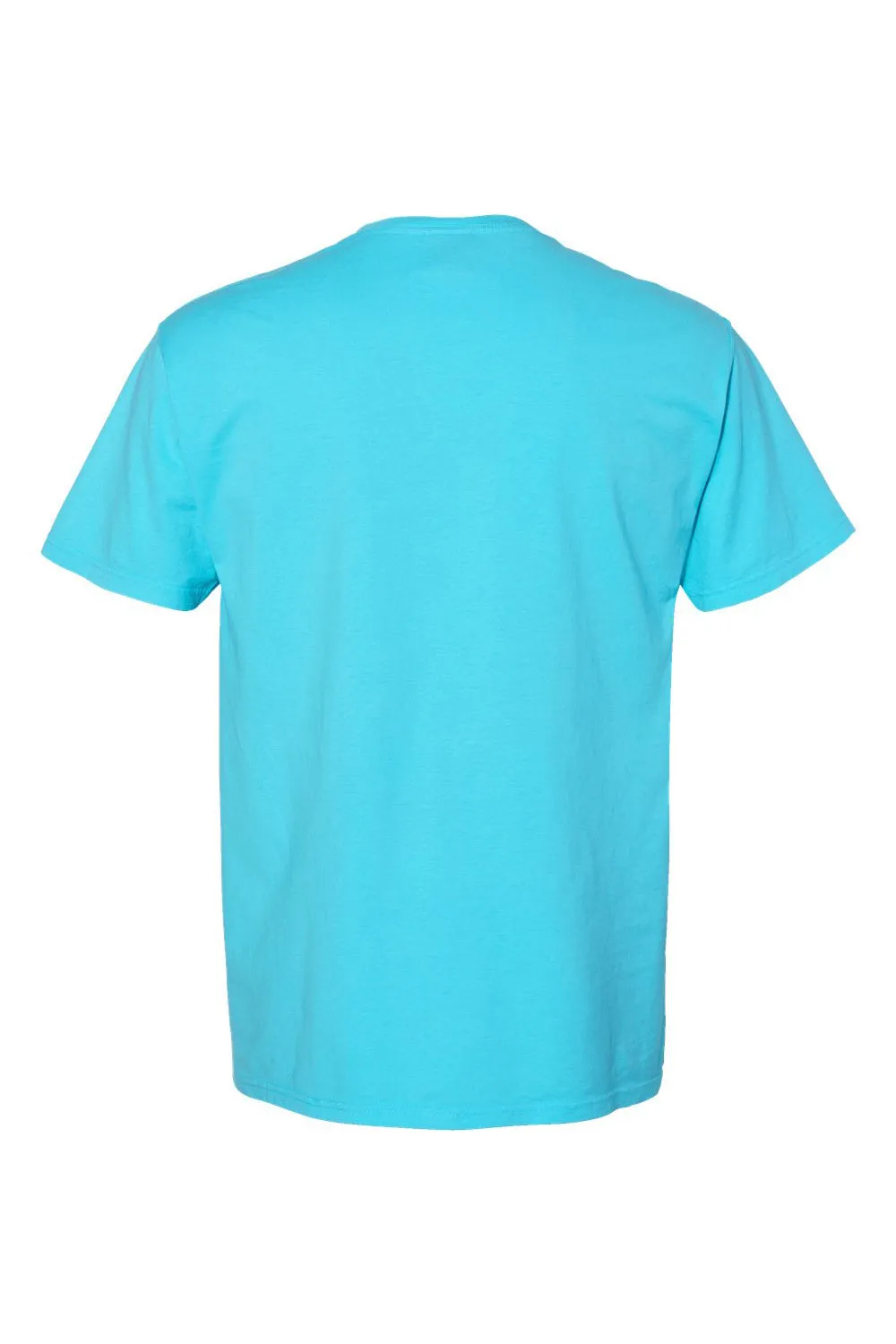 ComfortWash By Hanes Mens Short Sleeve Crewneck T-Shirt w/ Pocket - Freshwater Blue  Buy at Clothing Comfortwash-By-Hanes