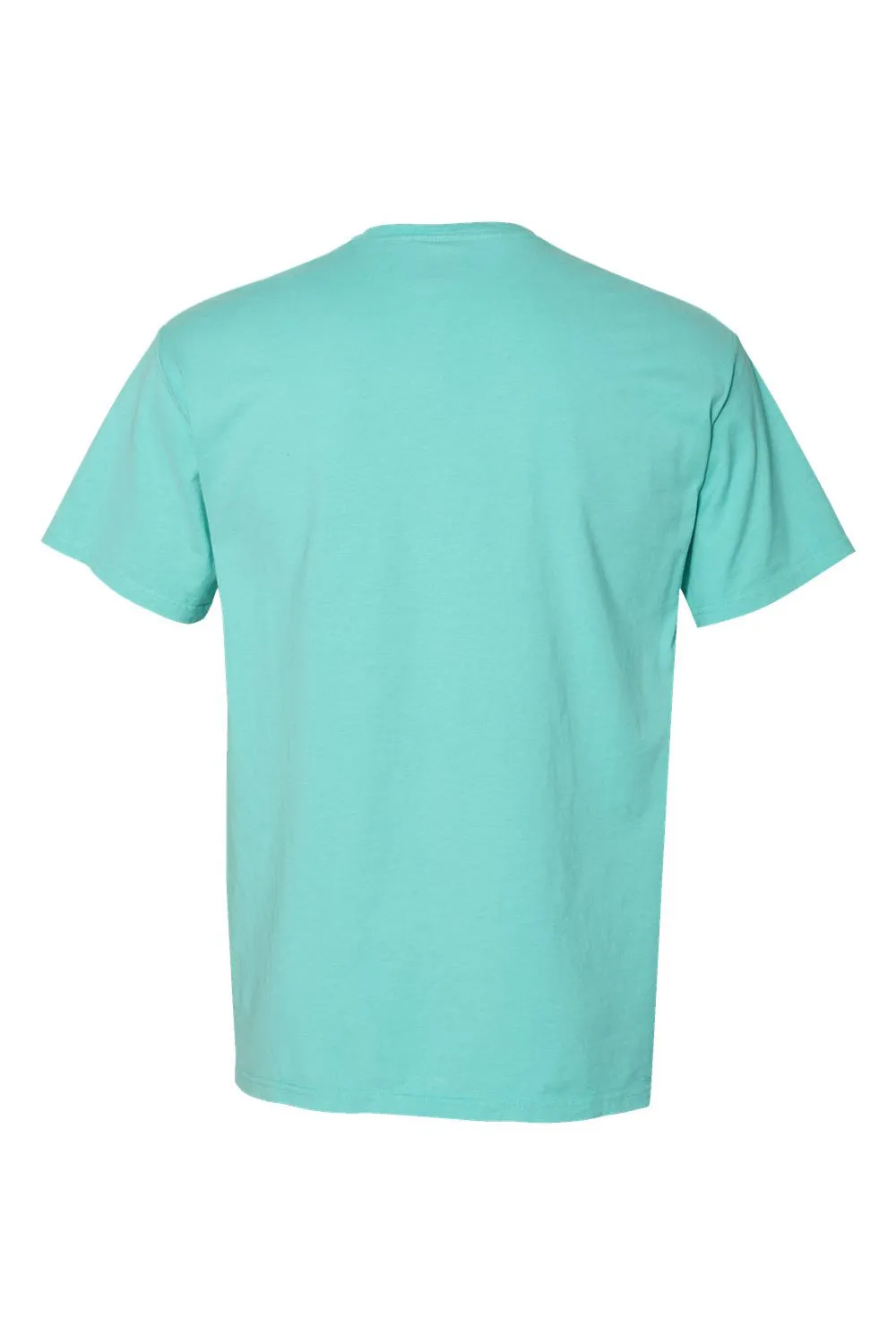 ComfortWash By Hanes Mens Short Sleeve Crewneck T-Shirt w/ Pocket - Mint Green  Buy at Clothing Comfortwash-By-Hanes