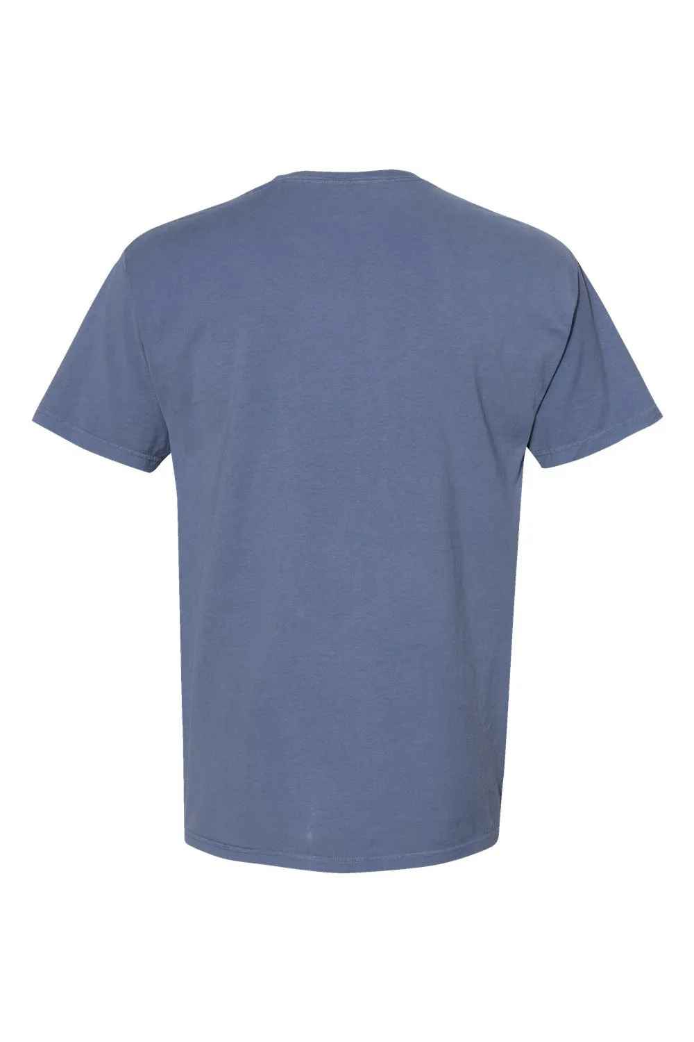 ComfortWash By Hanes Mens Short Sleeve Crewneck T-Shirt w/ Pocket - Saltwater Blue  Buy at Clothing Comfortwash-By-Hanes