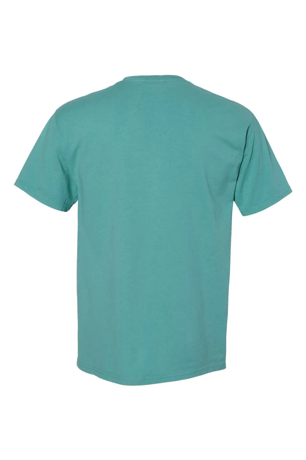 ComfortWash By Hanes Mens Short Sleeve Crewneck T-Shirt w/ Pocket - Spanish Moss Green  Buy at Clothing Comfortwash-By-Hanes