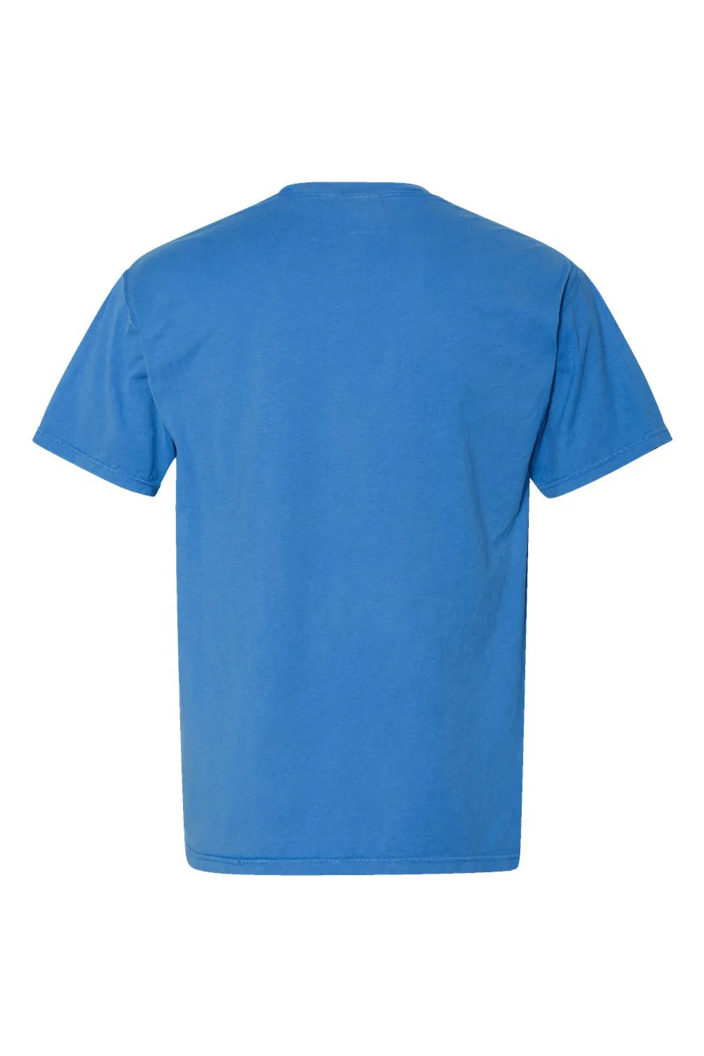 ComfortWash By Hanes Mens Short Sleeve Crewneck T-Shirt w/ Pocket - Summer Sky Blue  Buy at Clothing Comfortwash-By-Hanes
