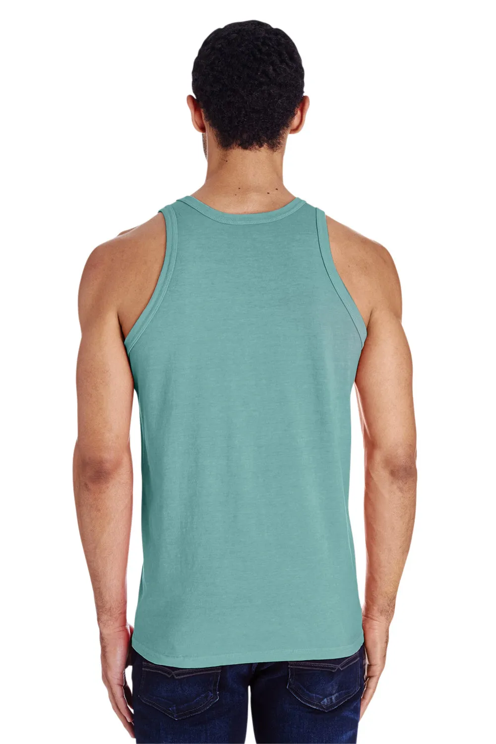 ComfortWash By Hanes Mens Tank Top - Spanish Moss Green  Buy at Clothing Comfortwash-By-Hanes