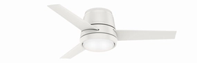 Commodus 44"Ceiling Fan Fresh White portable small fans for everyday use