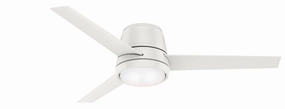 Commodus 54"Ceiling Fan Fresh White portable electric fans for dorm rooms