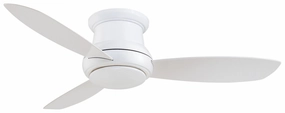 Concept Ii 44" Led 44"Ceiling Fan White modern electric fans for minimalist decor