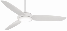 Concept Iv Led 54" Ceiling Fan White weatherproof fans for outdoor environments