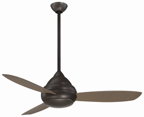 Concept L Wet 52" Led 52"Ceiling Fan Oil Rubbed Bronze weatherproof fans for outdoor environments