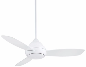 Concept L Wet 52" Led 52"Ceiling Fan White weatherproof fans for outdoor environments