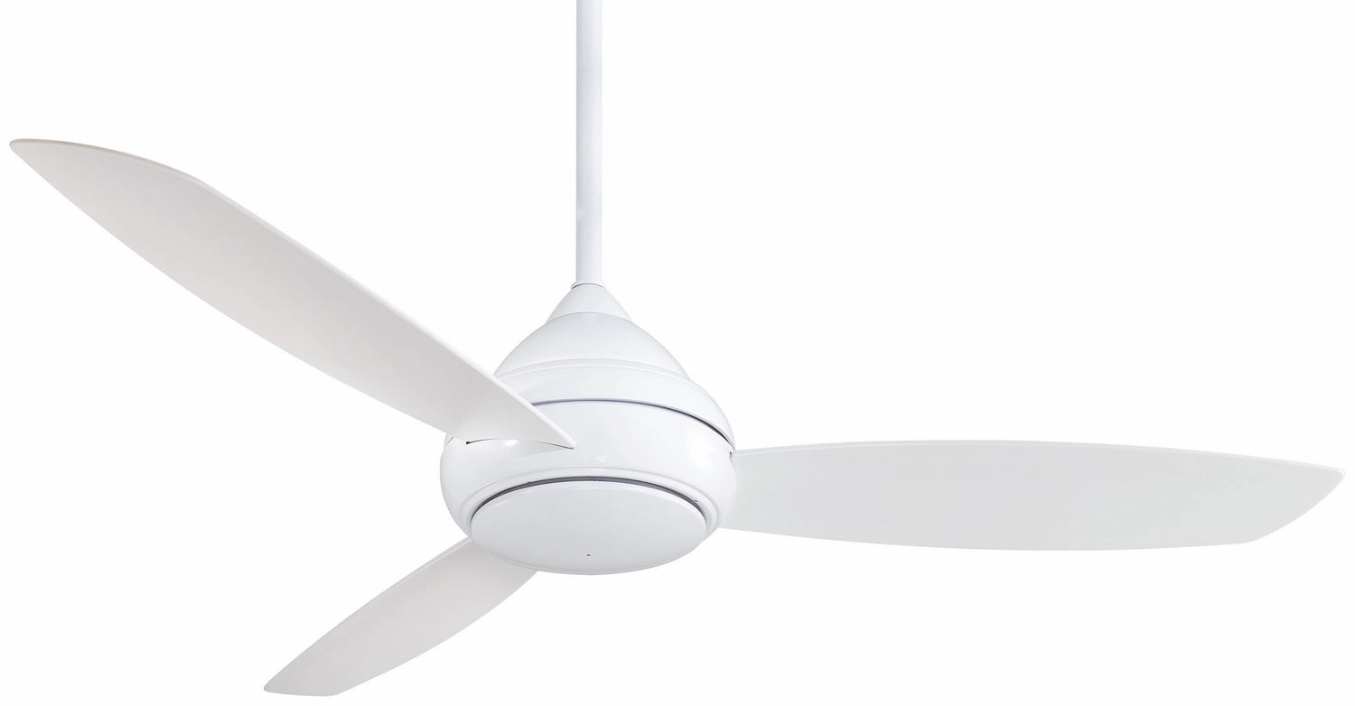 Concept L Wet 58" Led 58"Ceiling Fan White weatherproof fans for outdoor environments