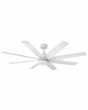 Concur 66"Ceiling Fan Matte White outdoor exterior fans for patio cooling