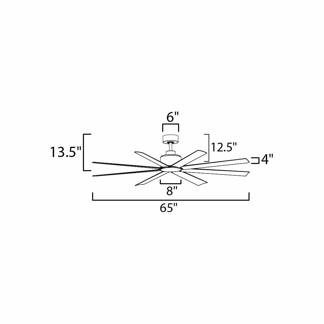 Condor 65" 8-Blade Fan