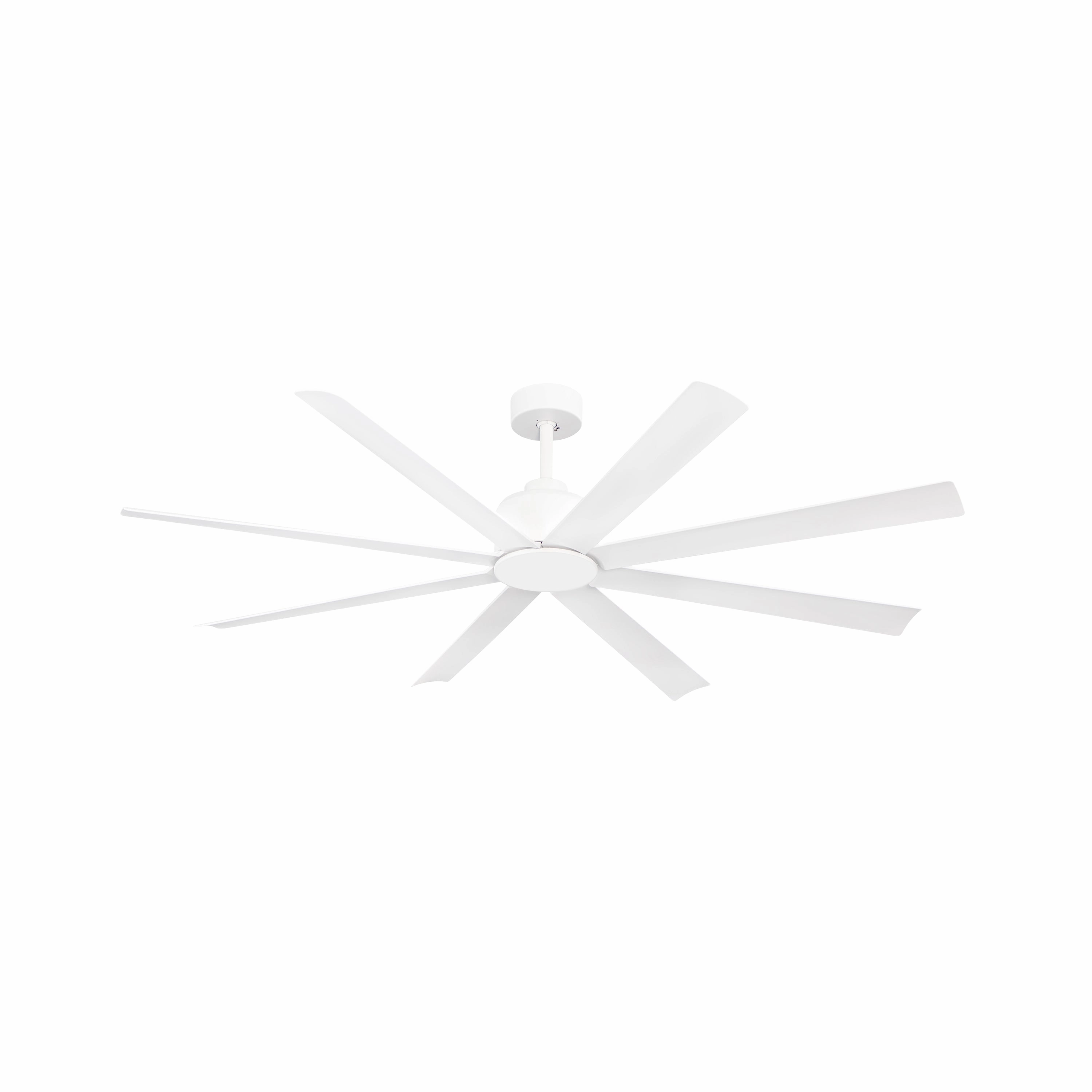 Condor 65" Ceiling Fan Matte White outdoor exterior fans for patio cooling