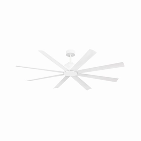 Condor 65" Ceiling Fan Matte White outdoor exterior fans for patio cooling