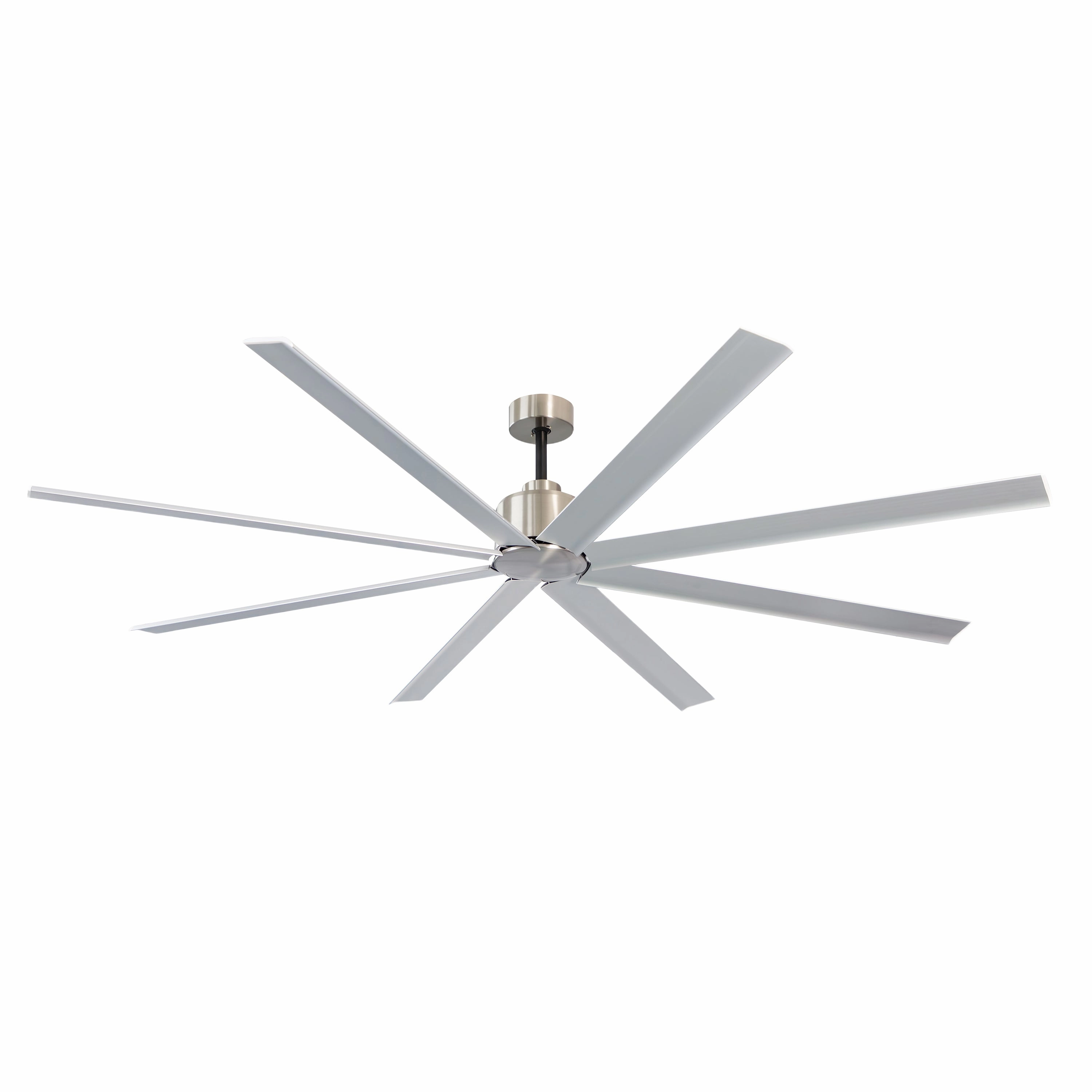 Condor 84" Ceiling Fan Brushed Aluminum outdoor exterior fans for patio cooling