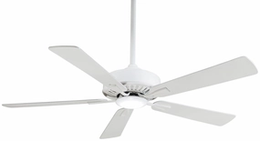 Contractor Plus Led 52"Ceiling Fan White home cooling fans in medium size