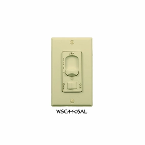 Control Dual Fan Light Wall Control Almond durable fans for long-lasting performance
