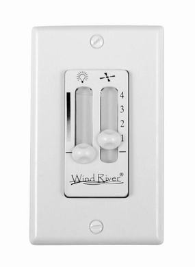 Control Dual Fan Light Wall Control White durable fans for long-lasting performance