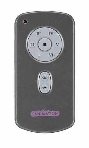 Controls Hand Held DC Motor Remote and Transmitter Gray compact electric fans for small spaces