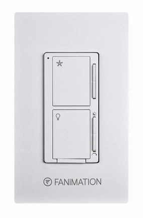 Controls Wall Control White cool breeze fans for quiet operation