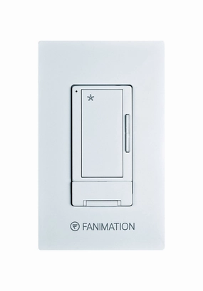 Controls Wall Control White sleek design electric fans for modern homes
