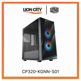 Cooler Master CP320-KGNN-S01 CM CMP320 Mesh Argb M-Atx Case - 3 Fans standard all-purpose electric cooling fans
