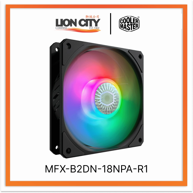 Cooler Master MFX-B2DN-18NPA-R1 CM SICKLEFLOW 120 PWM ARGB FAN (2Y) standard all-purpose electric cooling fans