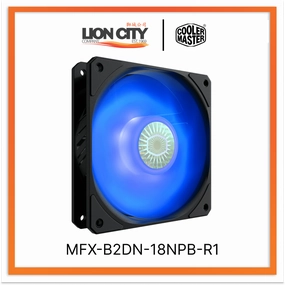 Cooler Master MFX-B2DN-18NPB-R1 CM SICKLEFLOW 120 PWM BLUE FAN (2Y) standard all-purpose electric cooling fans