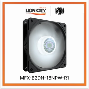 Cooler Master MFX-B2DN-18NPW-R1 CM SICKLEFLOW 120 PWM WHITE LED FAN (2Y) standard all-purpose electric cooling fans