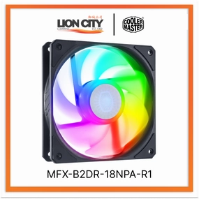 Cooler Master MFX-B2DR-18NPA-R1 CM SICKLEFLOW 120 PWM ARGB REVERSE FAN  (2Y) standard all-purpose electric cooling fans