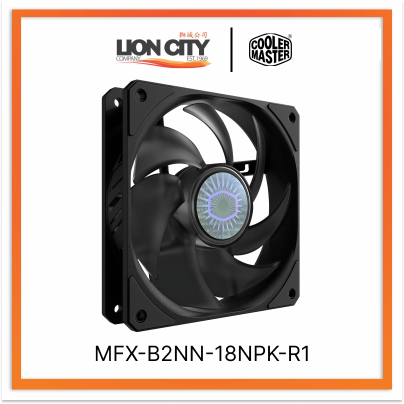 Cooler Master MFX-B2NN-18NPK-R1 CM SICKLEFLOW 120 PWM NON LED FAN (2Y) standard all-purpose electric cooling fans