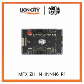 Cooler Master MFX-ZHHN-1NNN6-R1 Cm Masterfan Argb & Pwm 6 Ports Hub  (2Y) standard all-purpose electric cooling fans