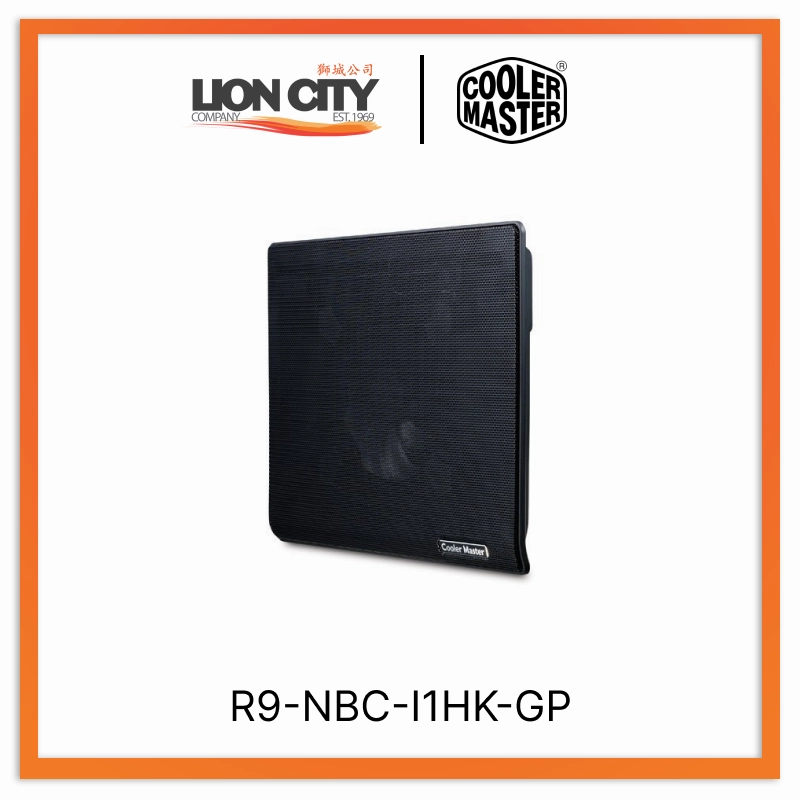 Cooler Master R9-NBC-I1HK-GP CM Notepal i100 W/14Cm Fan Black standard all-purpose electric cooling fans