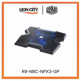 Cooler Master R9-NBC-NPX3-GP CM Notepal X3 W/20Cm Blue Led Fan standard all-purpose electric cooling fans
