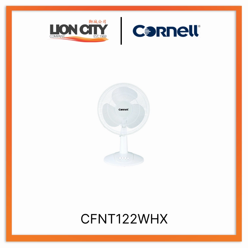 Cornell Table Fan 12 inch CFNT122GY/CFNT122WHX