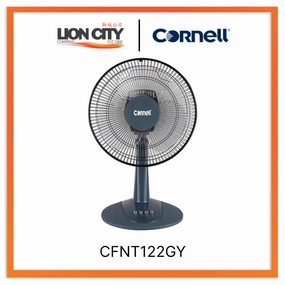 Cornell Table Fan 12 inch CFNT122GY/CFNT122WHX standard all-purpose electric cooling fans