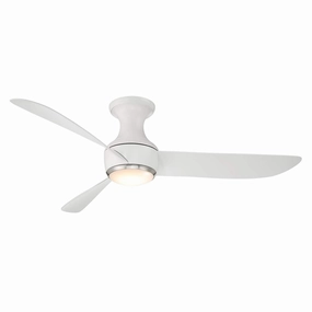 Corona 52"Ceiling Fan Brushed Nickel/Matte White versatile medium fans for any space