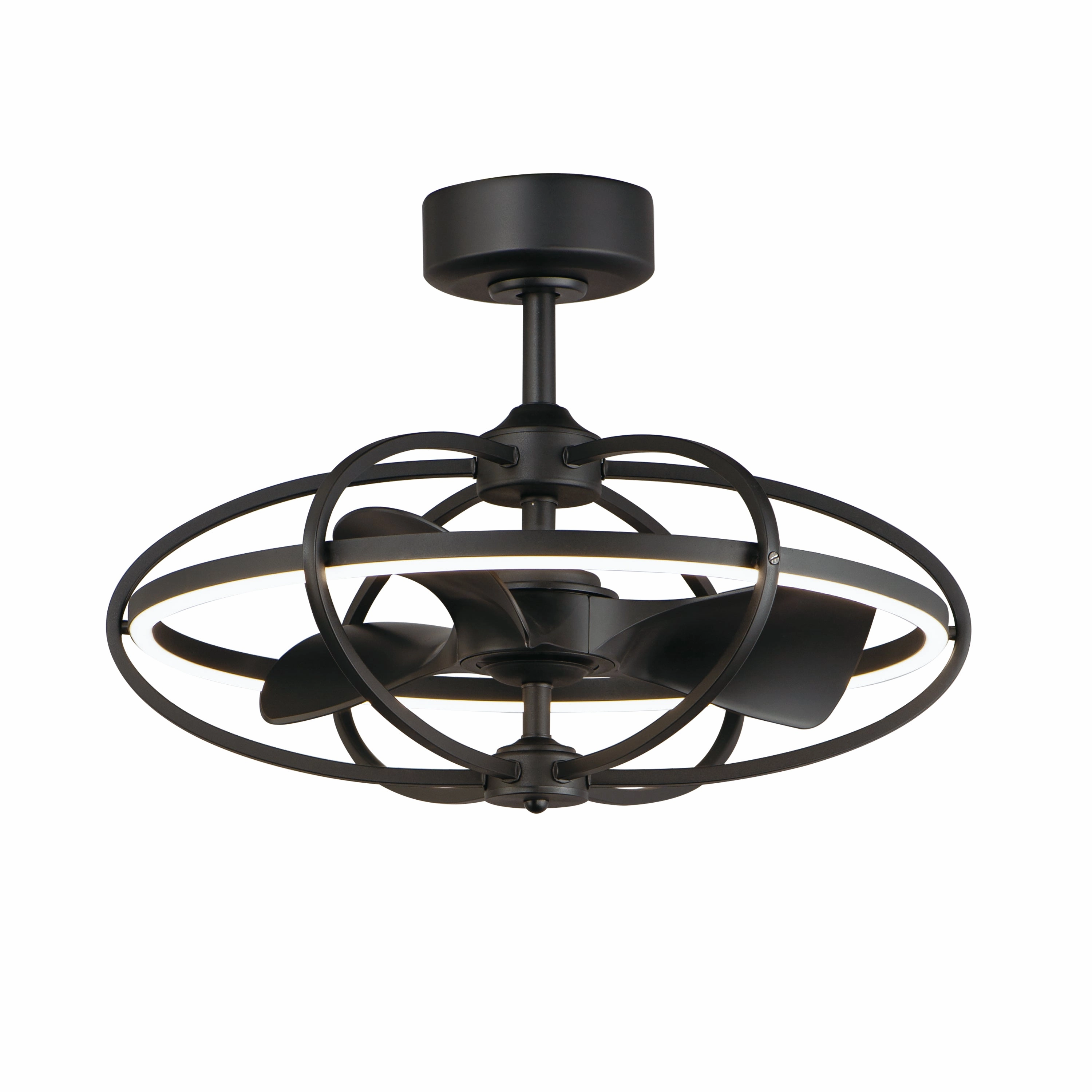 Corona Fan LED Fandelight Black best small fans for home and travel